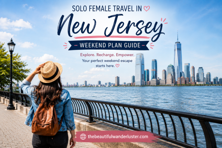 Solo Female Travel in New Jersey Weekend Plan Guide