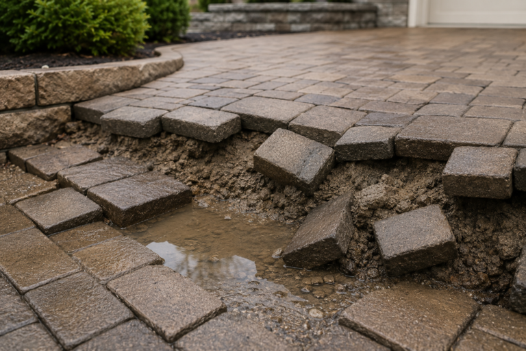 What Goes Wrong When Pavers Don’t Have a Solid Base