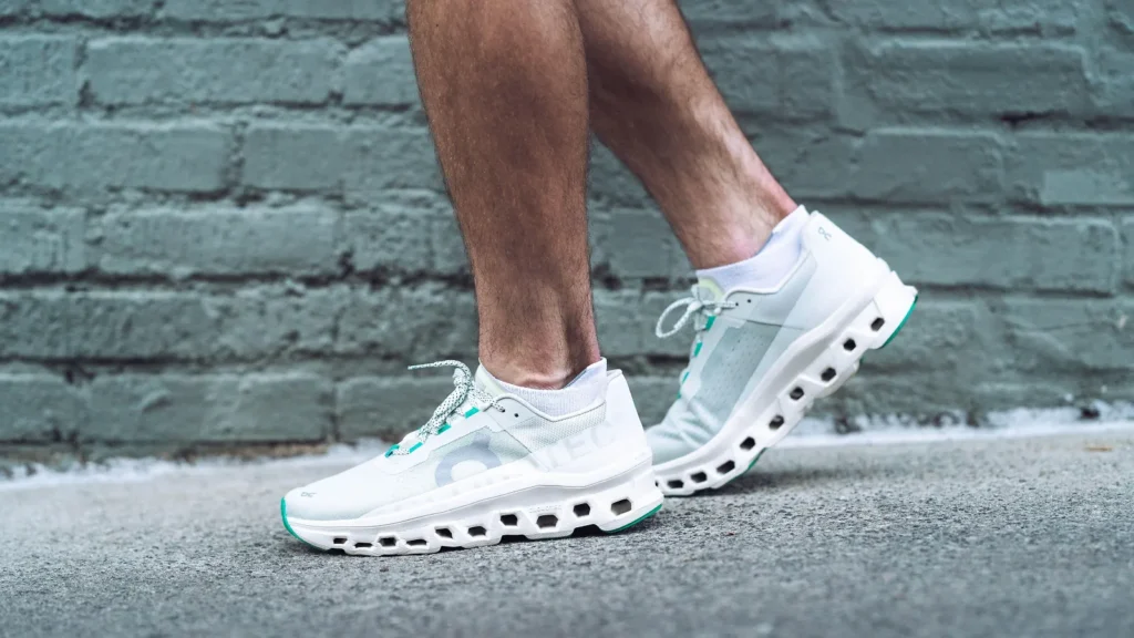 on cloud shoes