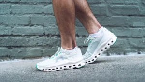 on cloud shoes