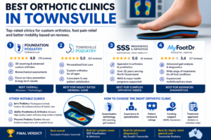 Best Orthotic Clinics in Townsville Based on Reviews