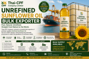 unrefined sunflower oil bulk exporter