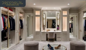 walk-in wardrobe