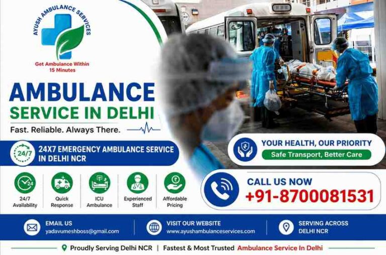 Ambulance Service in Delhi