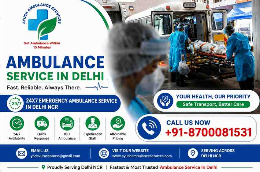 Ambulance Service in Delhi