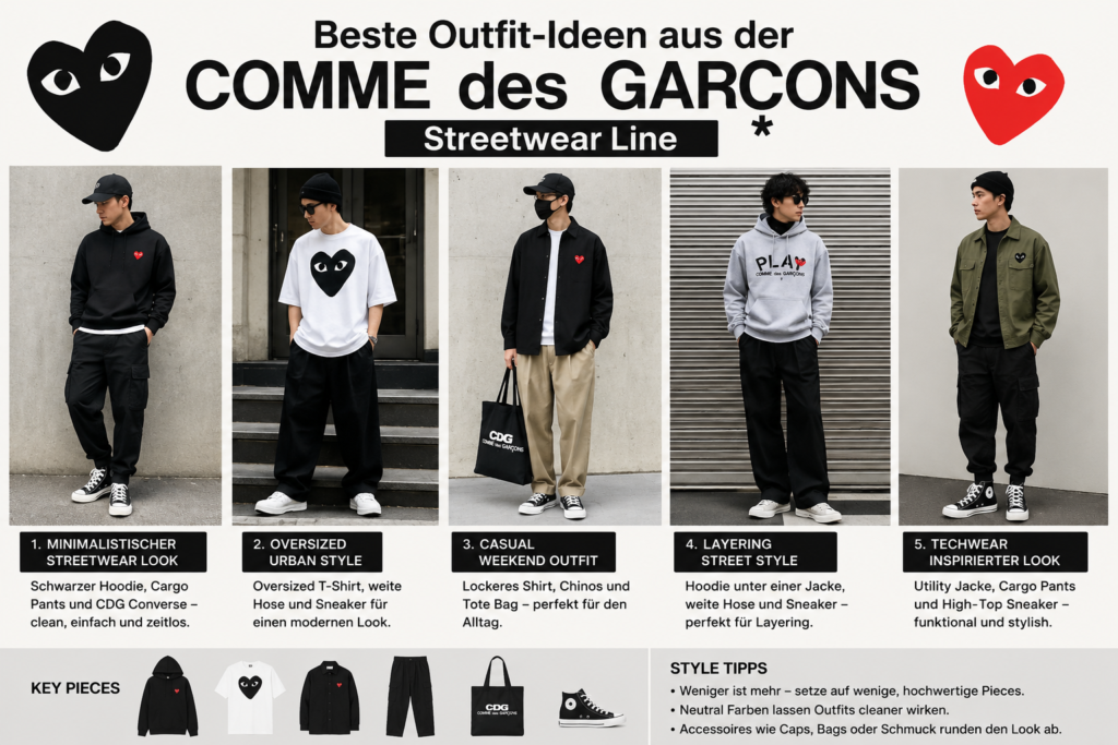 Comme Des Garçons Die revolutionäre Modemarke, die den Stil für immer verändert hat
