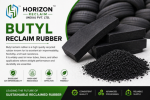 Butyl reclaim rubber