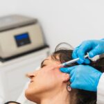 Woman,Undergoing,Facial,Biostimulator,Injections,To,Stimulate,Collagen,And,Elastin