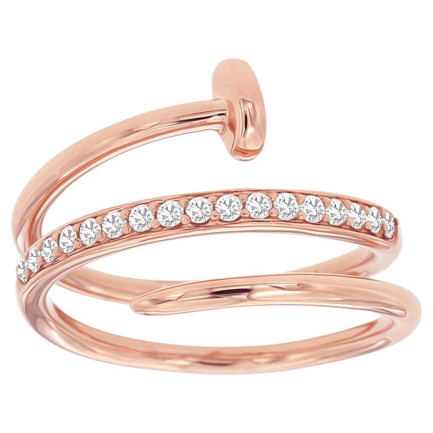 Diamond Nail Ring