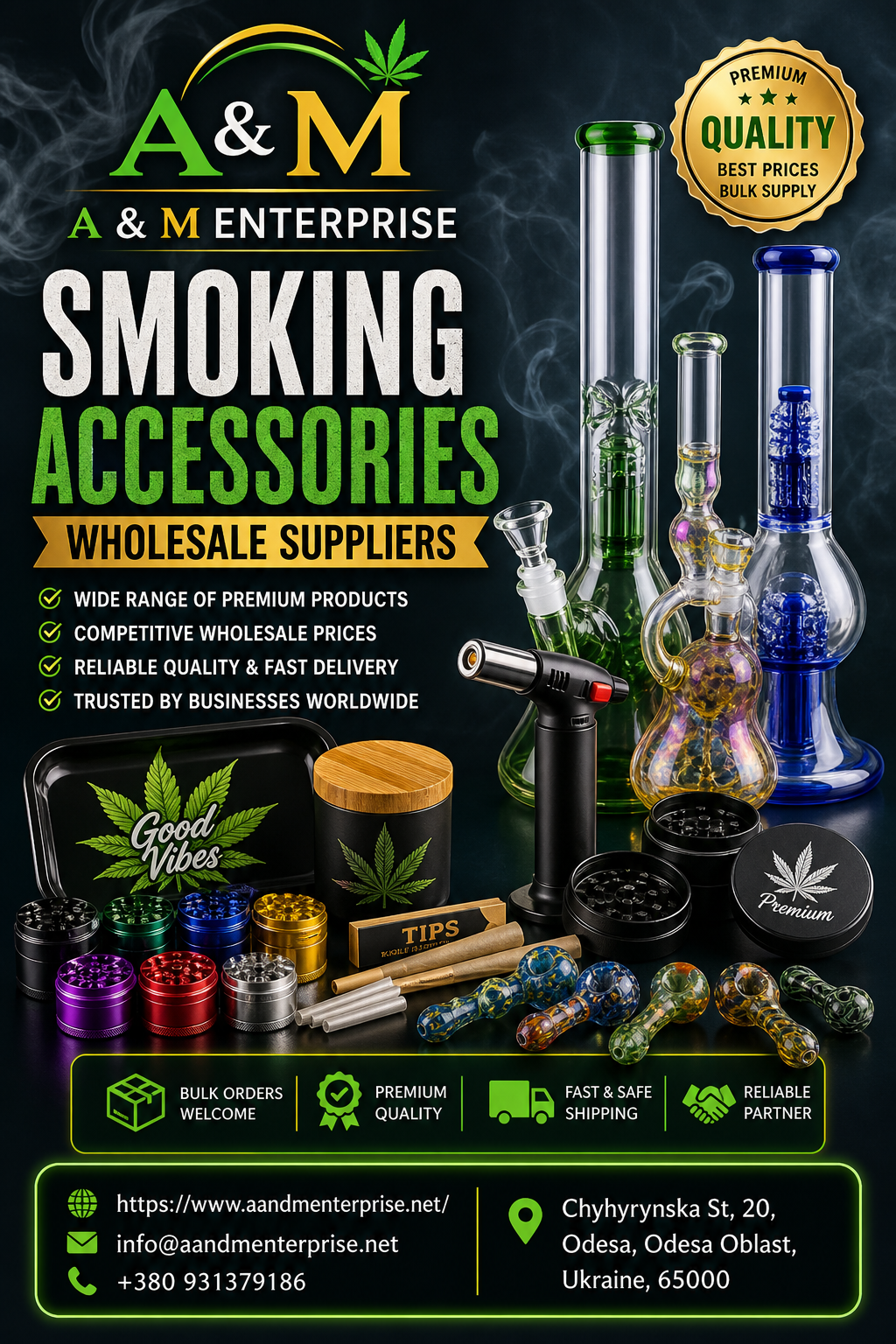 Smoking Accessories Wholesale Suppliers