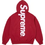 Supreme-Satin-Applique-Red-Hoodies