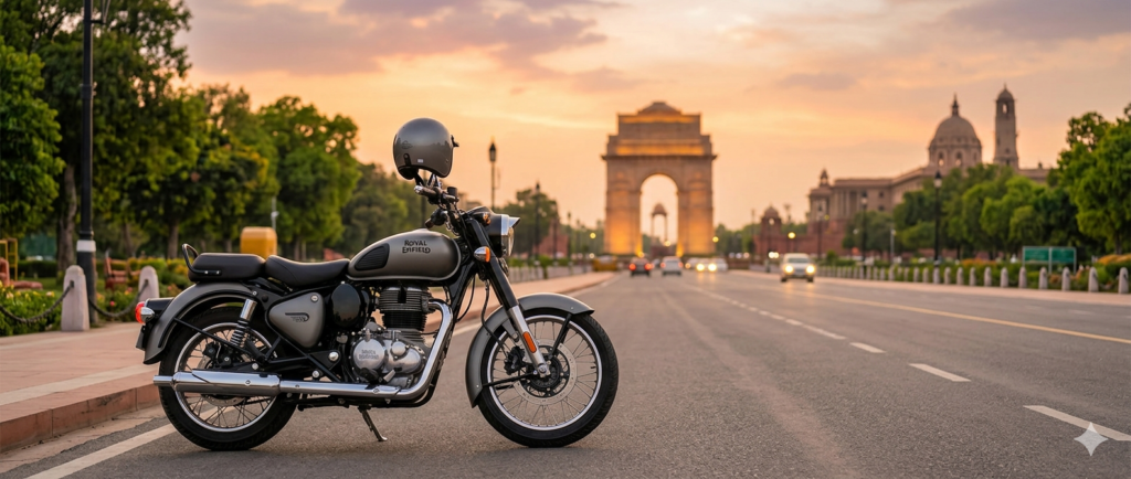 bikes on rent in Delhi