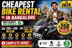 cheap bike rentals in bangalore