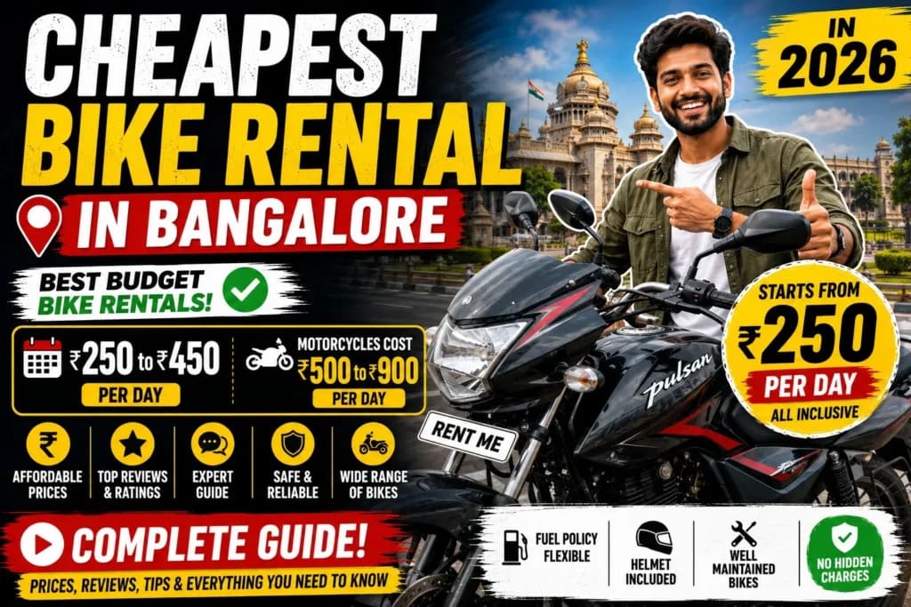 cheap bike rentals in bangalore