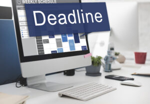 Deadline Appointment Final Time The End Countdown Urgency Concep