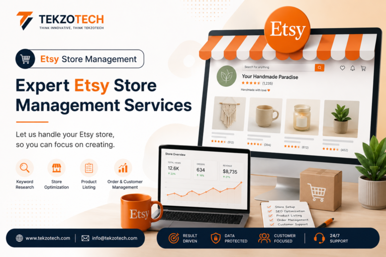 Etsy Store Management Services
