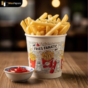 Keep Fried Sides Crispy In A Custom Chip Cup