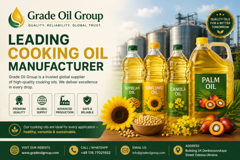 leading cooking oil manufacturer
