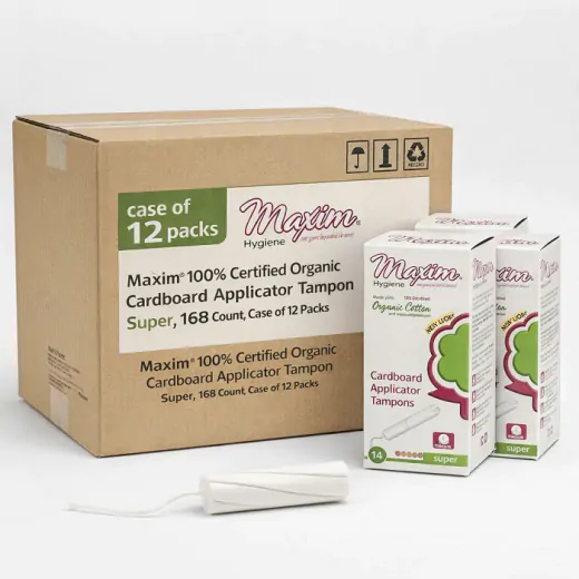 100% cotton tampons