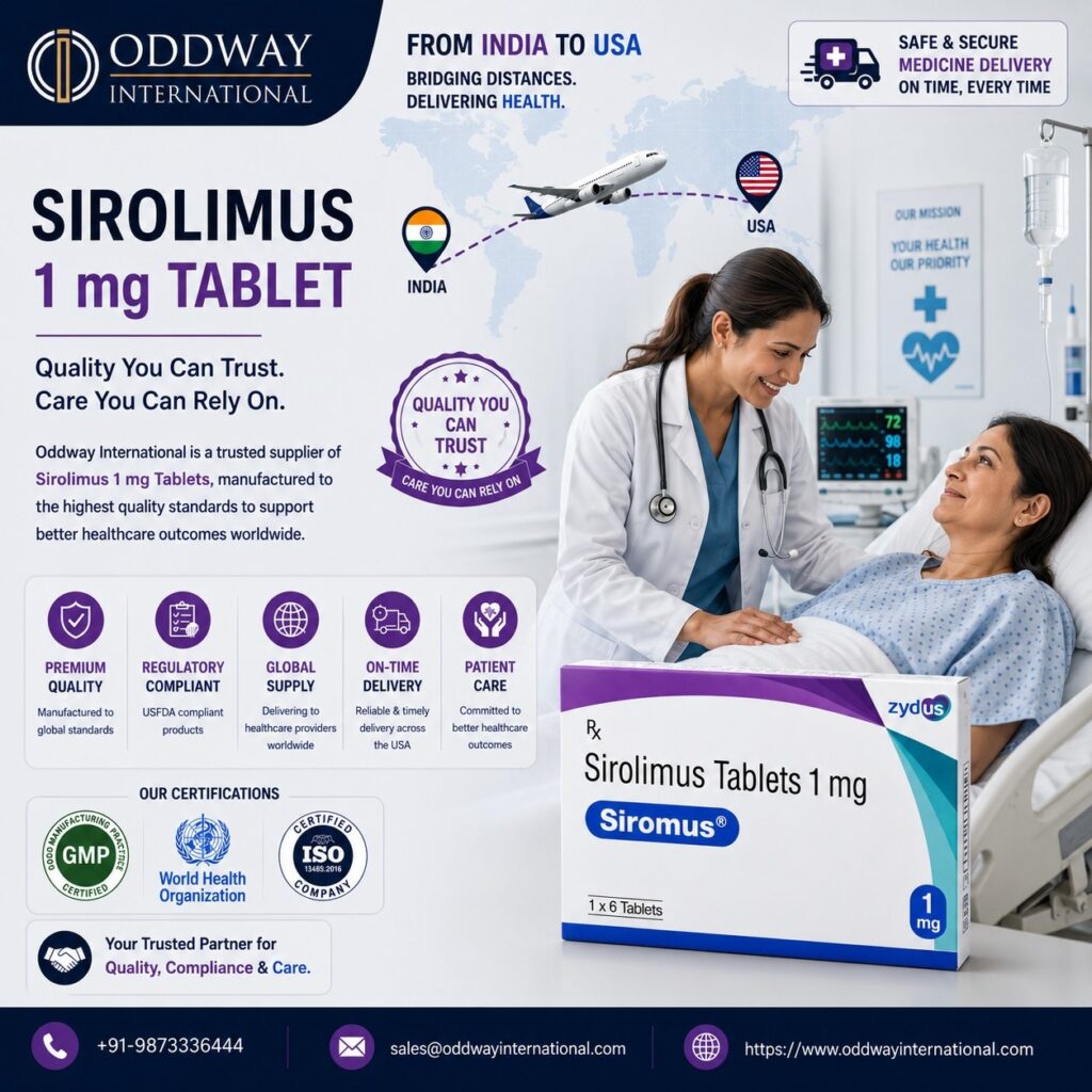 sirolimus 1 mg exporter