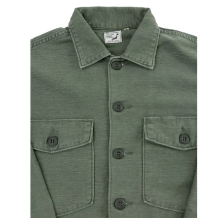 Pocket-Fatigue-Shirt-Reverse-Sateen-Dark-Olive-Stone-Zoom