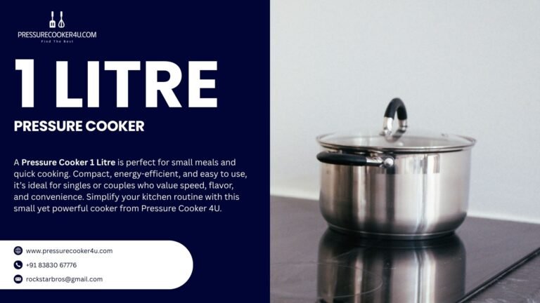 1 litre pressure cooker