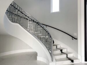 balcony metal railing design