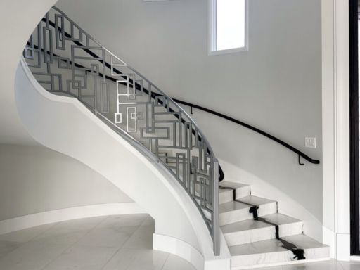 balcony metal railing design