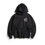 Anti Social Social Club Worn Hoodie Black