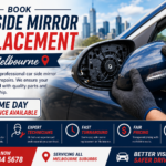 Book car side mirror replacement in Melbourne with same-day service, quality replacement parts, and expert technicians for safe, reliable vehicle repairs.