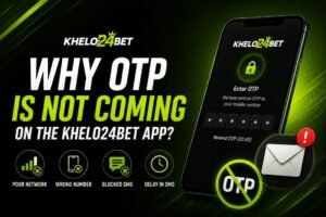 OTP not coming on the Khelo24Bet app? Learn the common reasons and easy fixes to receive your verification code quickly.