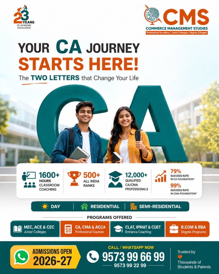 CA Colleges in Hyderabad