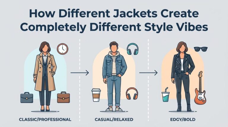 How Different Jackets Change Your Style Vibe