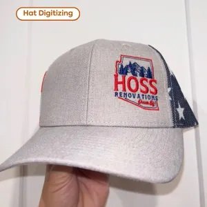 Online Cap Digitizing Service in USA for Professional Embroidery Results