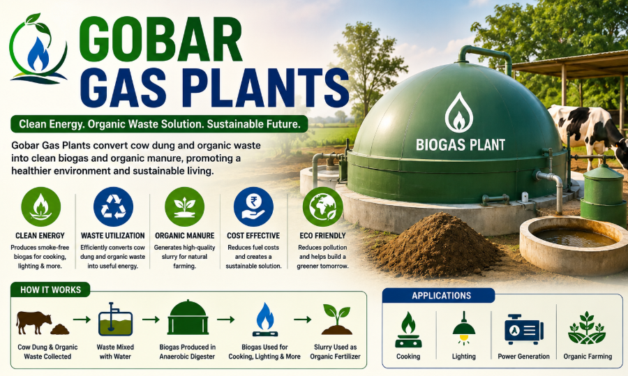 gobar gas plants