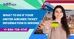 United airlines ticket information wrong