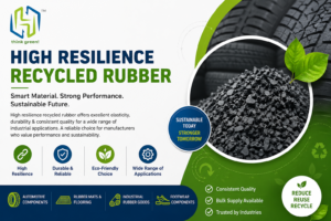 high resilience recycled rubber