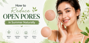 how to reduce open pores