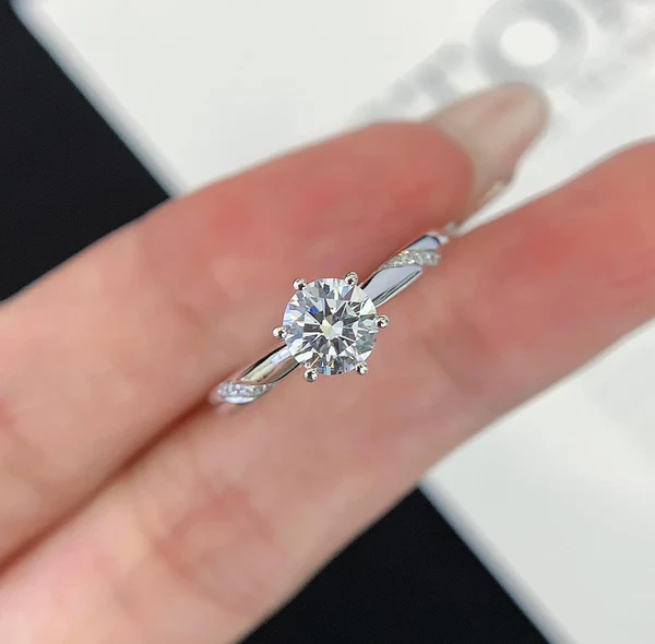 Lab Grown Pave Ring