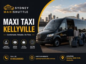 Baby Seat Taxi Kellyville, Maxi Taxi Kellyville & Maxi Taxi to Sydney Airport | Sydney Maxi Shuttle