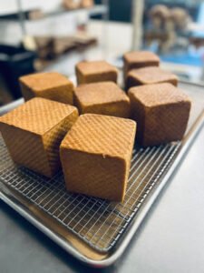 Plant-based bread bakery with fresh and natural bread