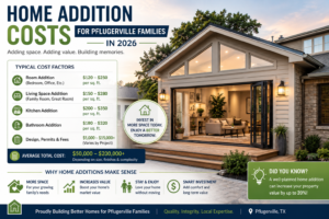home addition Pflugerville