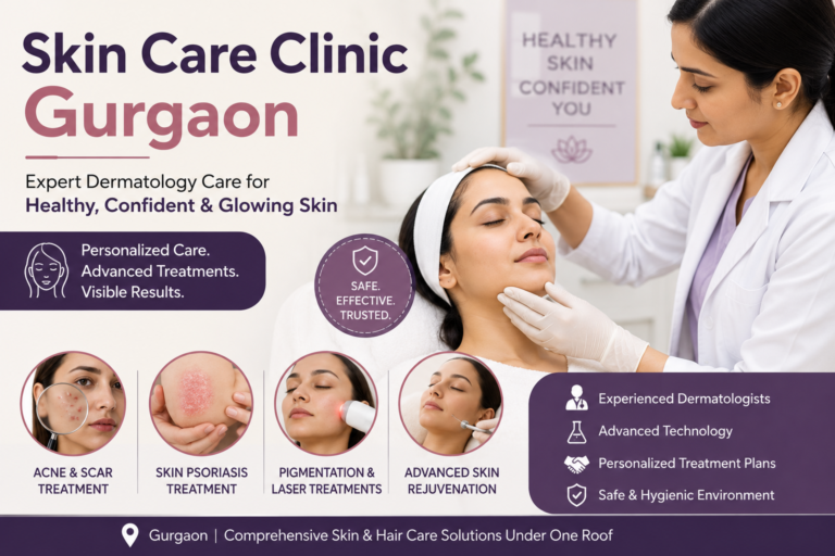 Skin care clinic Gurgaon and skin psoriasis treatment