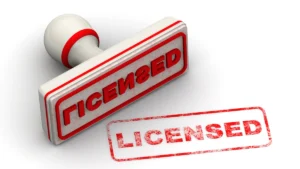 proper licensing
