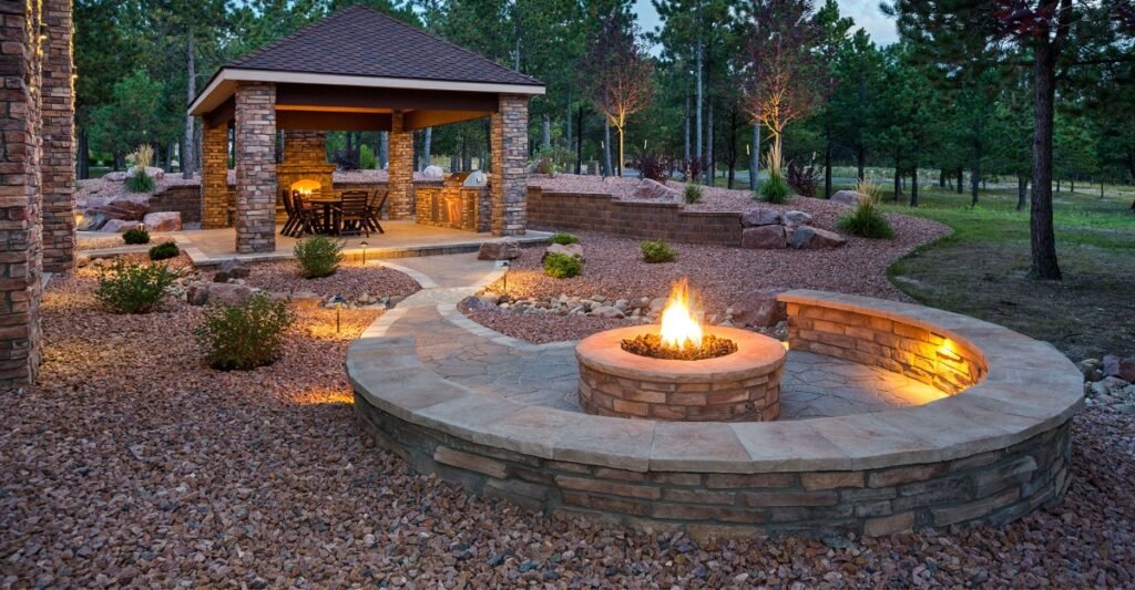 outdoor living space design and build in texas