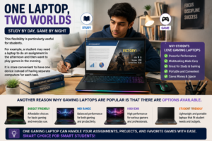 Gaming Laptops in Pakistan for students study and gaming