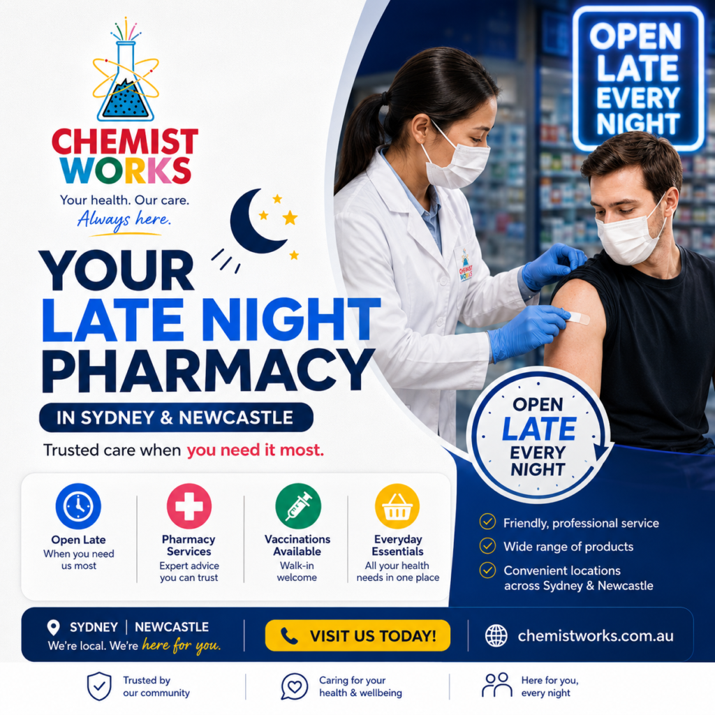 24 hour pharmacy Sydney