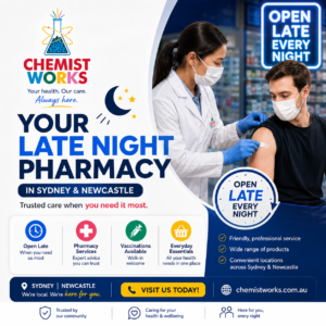 24 hour pharmacy Sydney