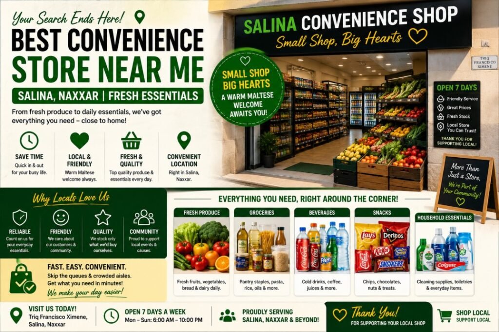 the convenience shop