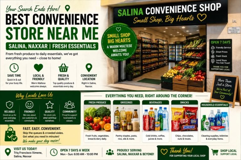 the convenience shop